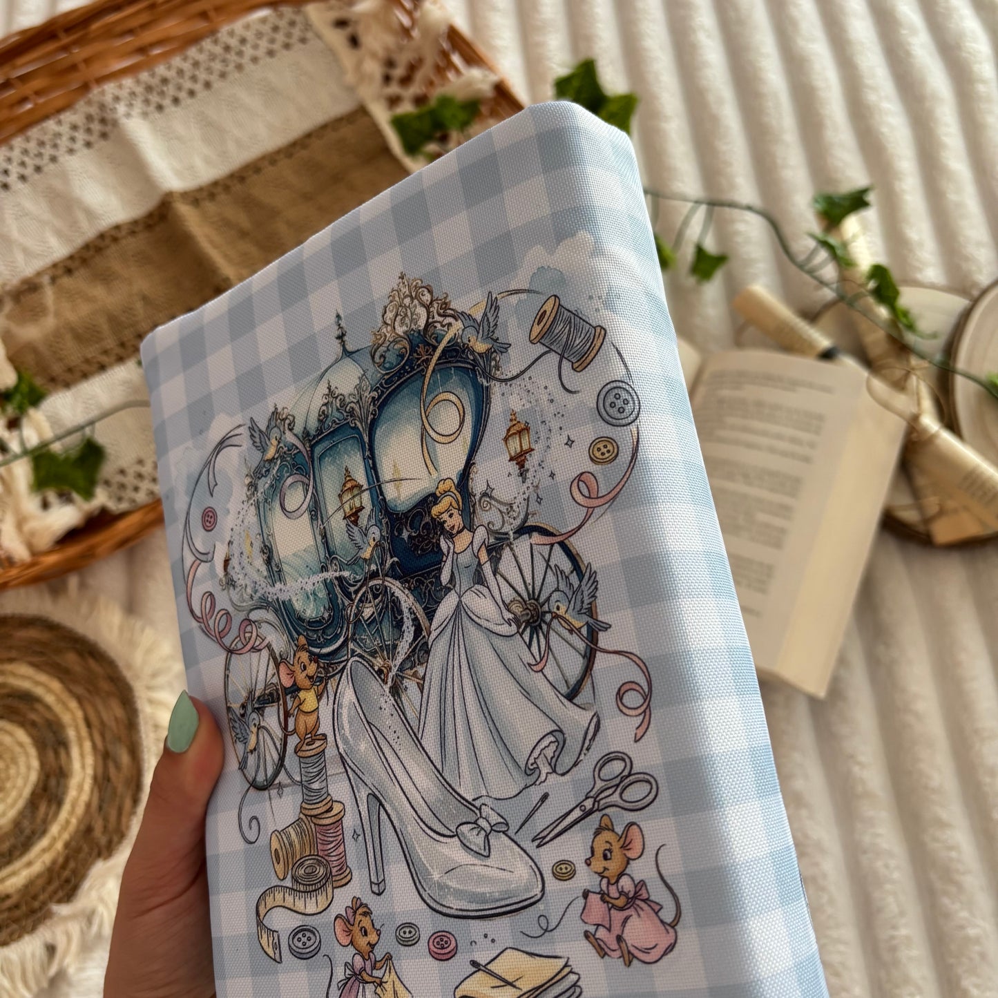 Funda ajustable Cenicienta impermeable