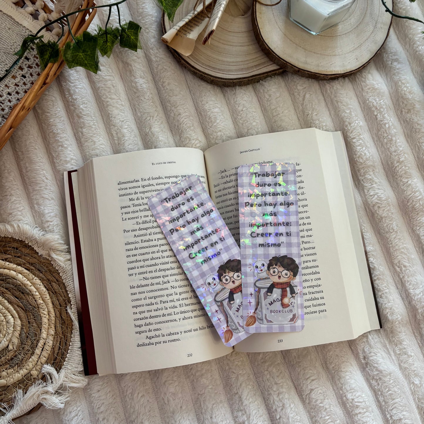 Marcapáginas Harry Potter holográfico