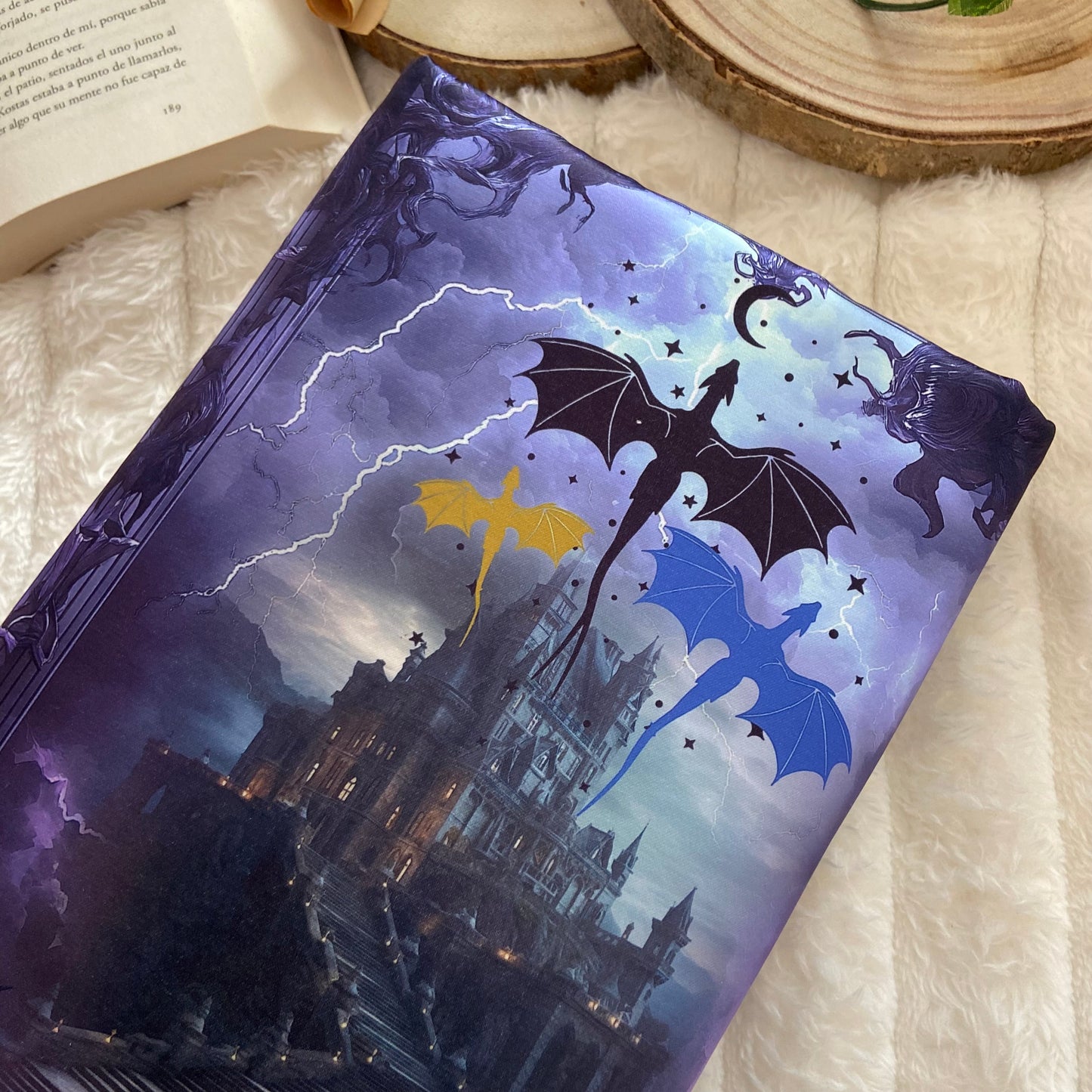 Funda ajustable Violet rumbo Basgiath