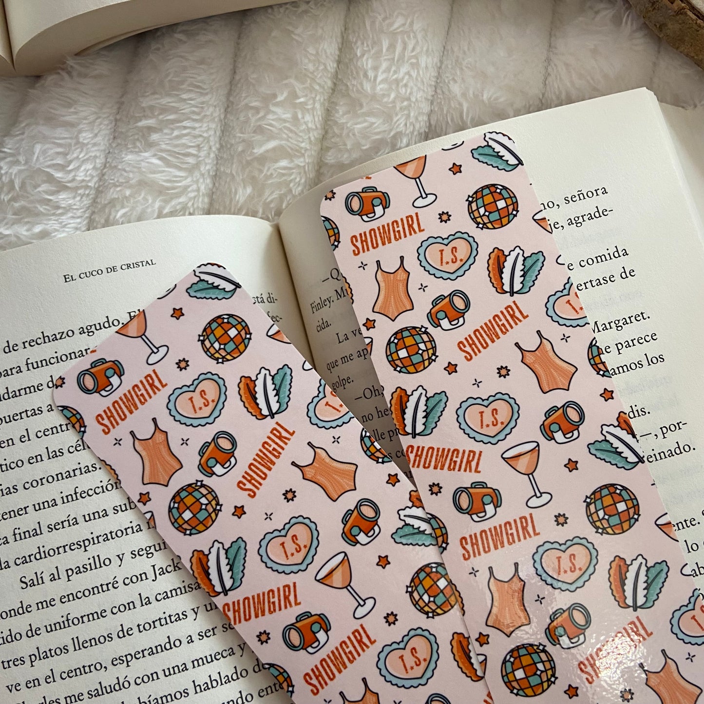 Marcapáginas Taylor Swift The life of a showgirl