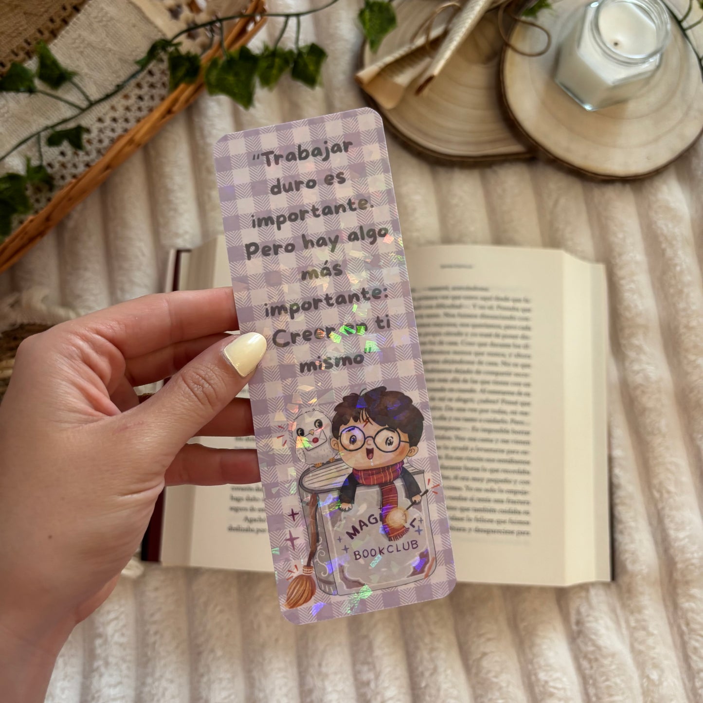 Marcapáginas Harry Potter holográfico