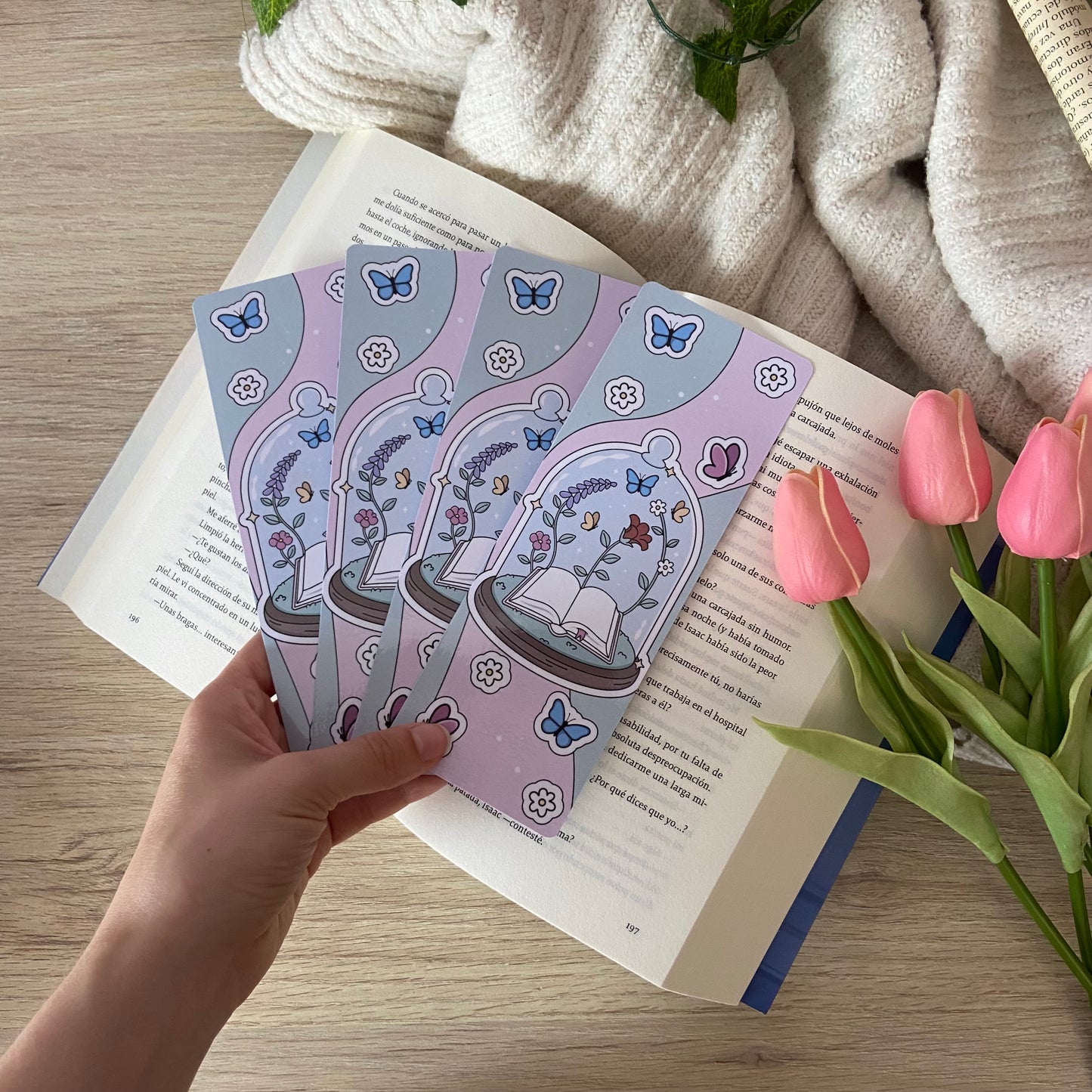 Marcapáginas la magia de leer