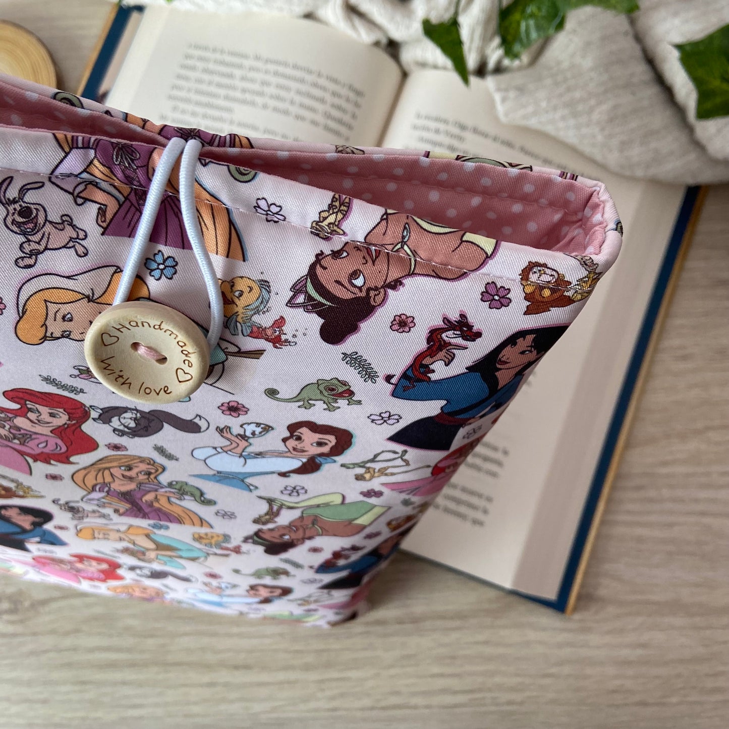 Funda literaria princesas Disney