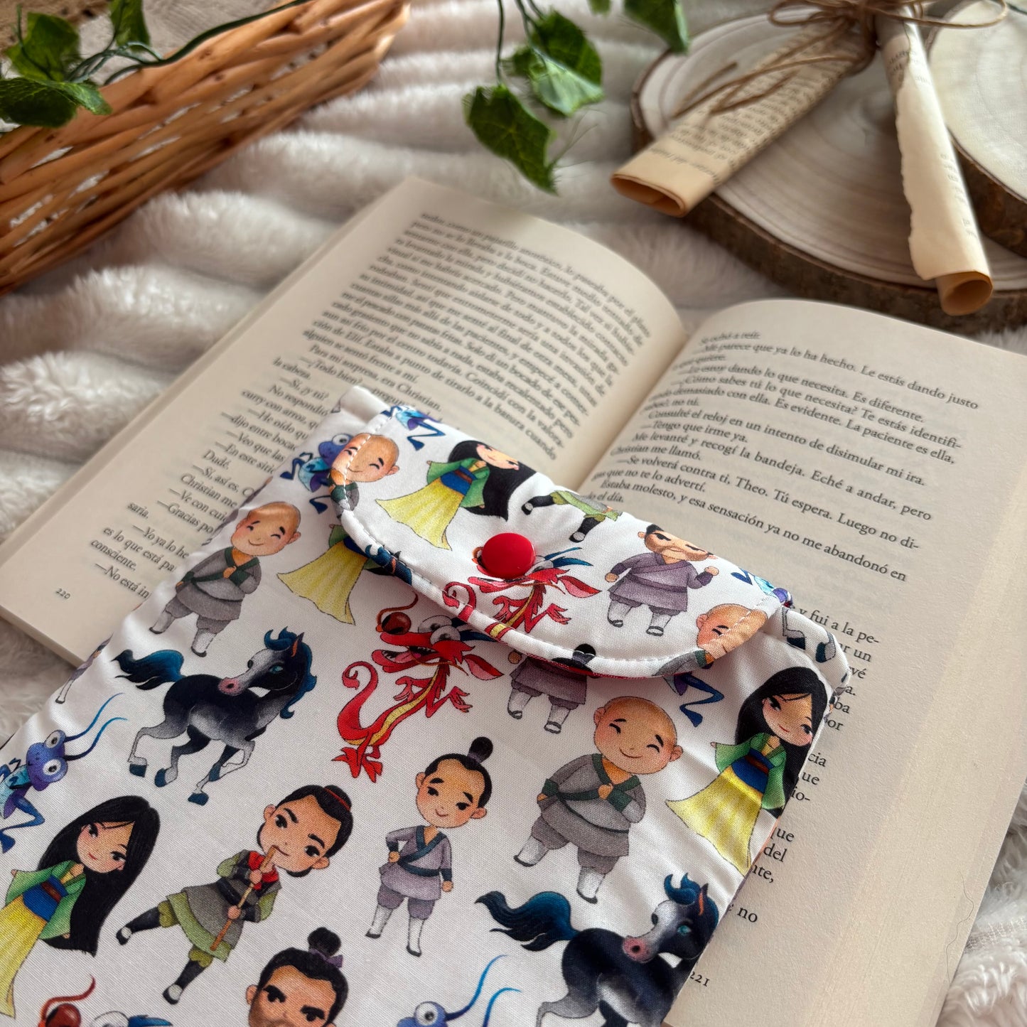 Funda para ebook Mulán