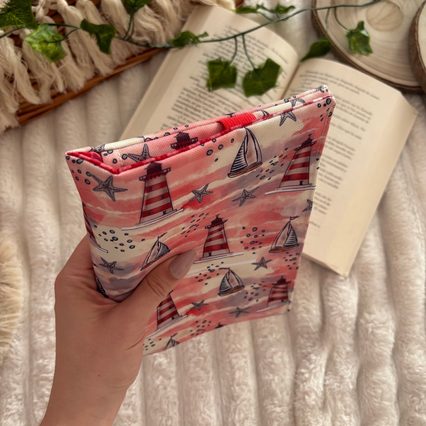 Funda de solapas para ebook faros impermeable