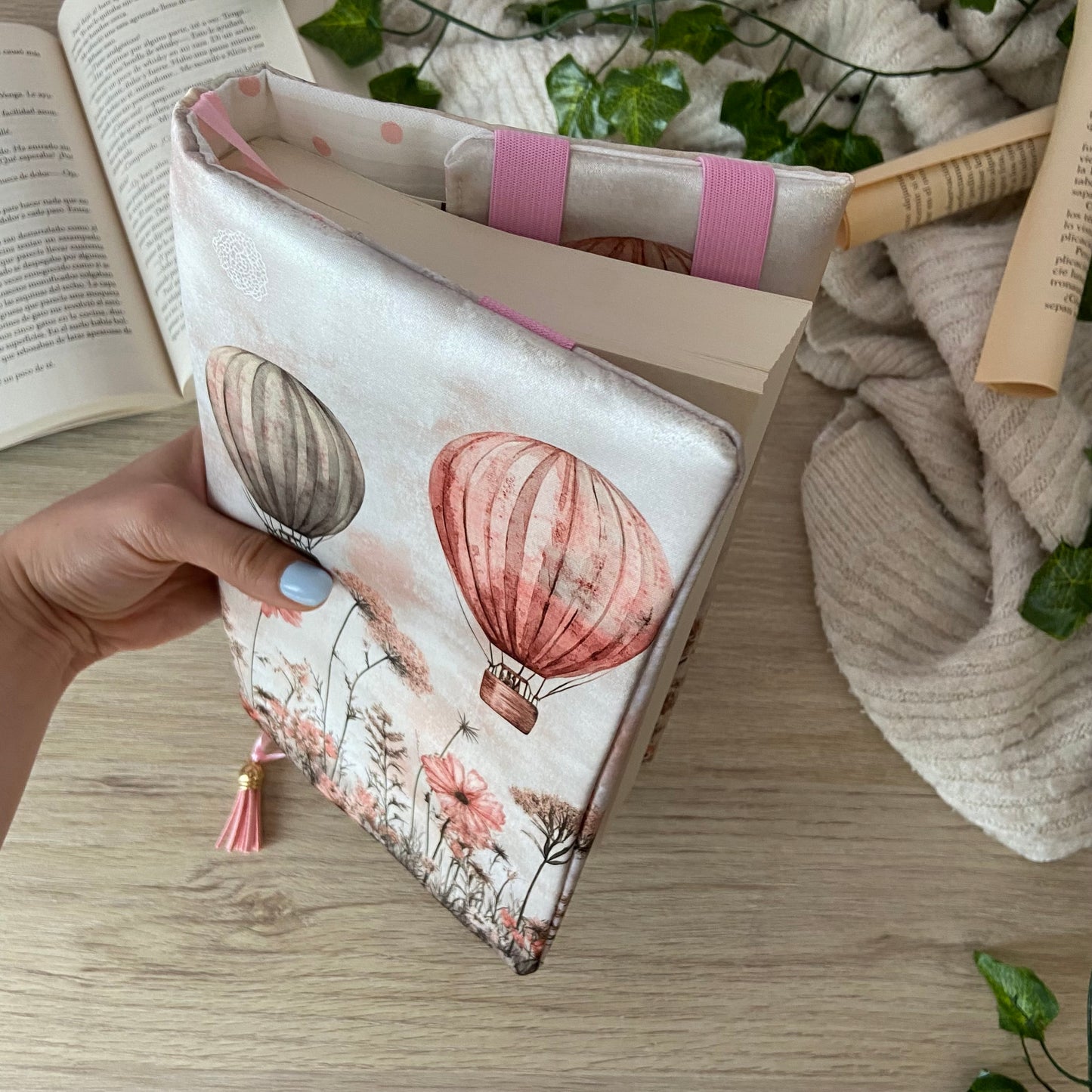 Funda ajustable viaje en globos aerostáticos