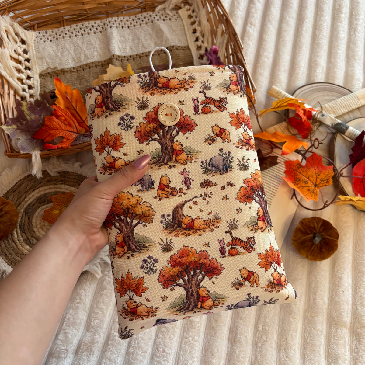Funda literaria Winnie otoñal impermeable