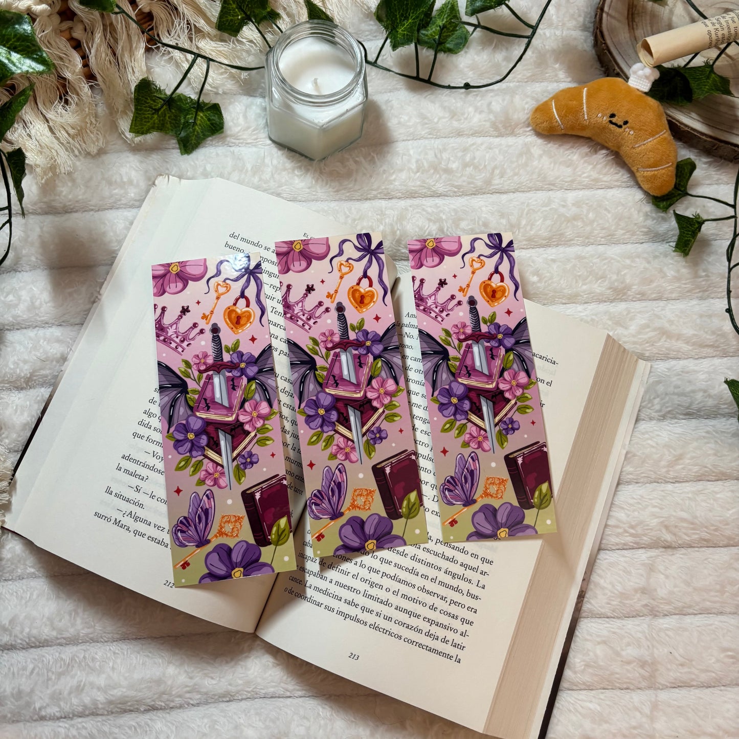 Marcapáginas espada de dragón