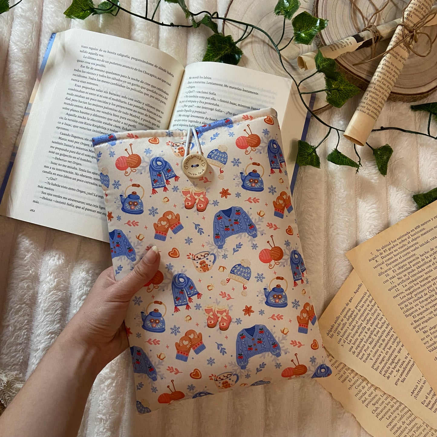 Funda literaria llegó el invierno