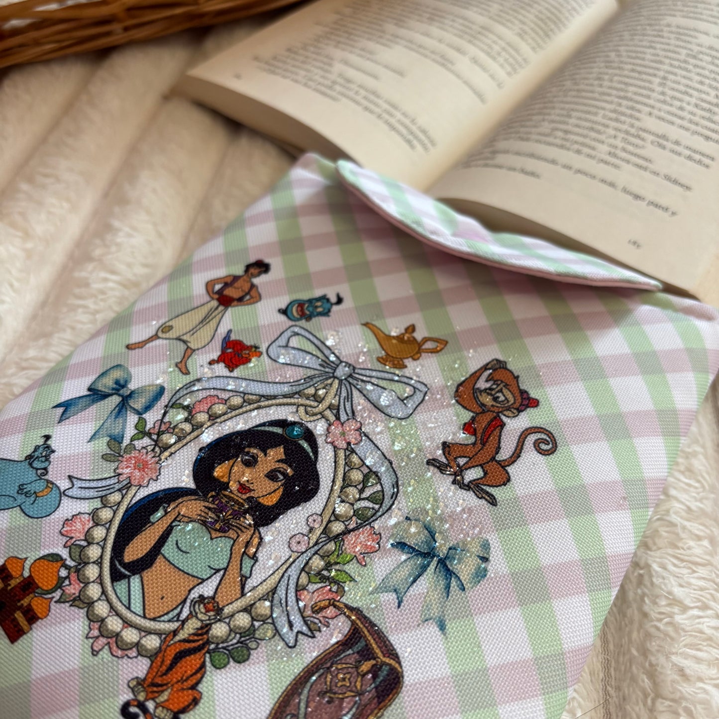 Funda kindle/kobo princesa Jasmín impermeable