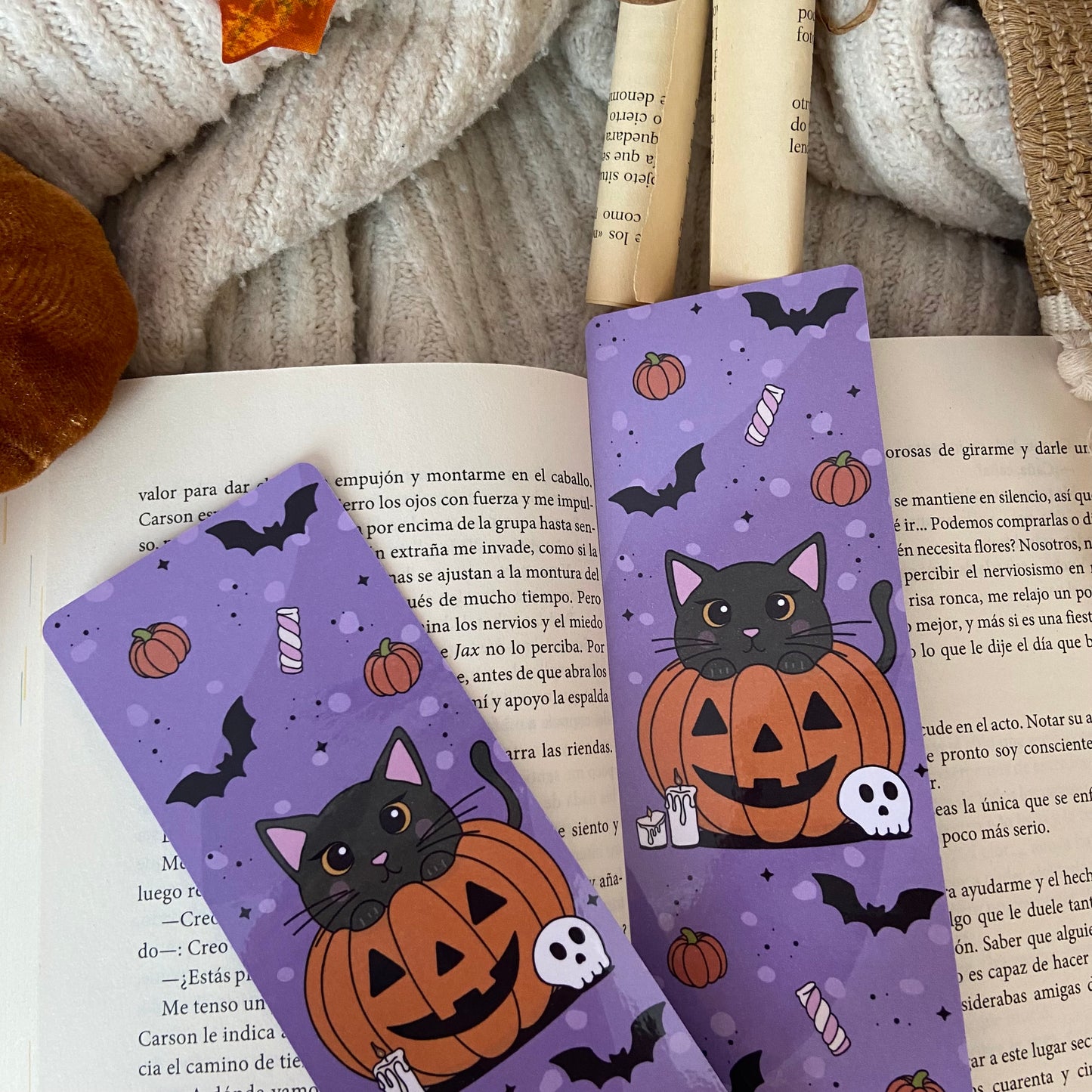 Marcapáginas Halloween