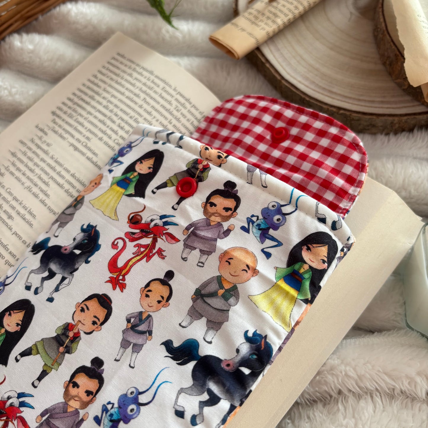 Funda para ebook Mulán