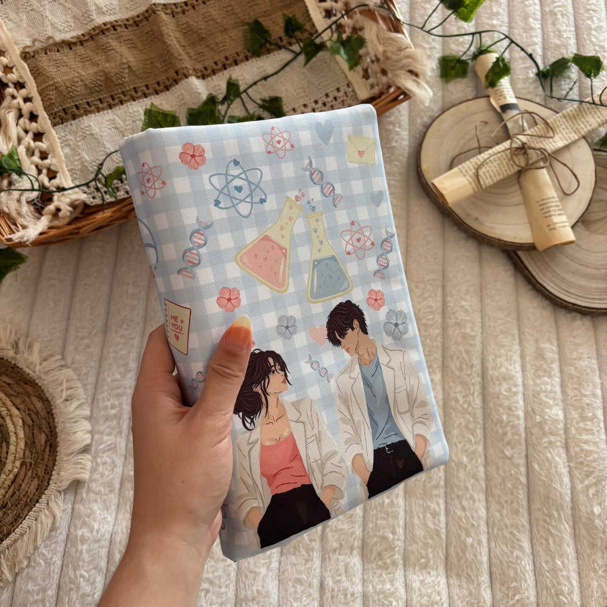 Funda ajustable impermeable inspirada en La hipótesis del amor impermeable