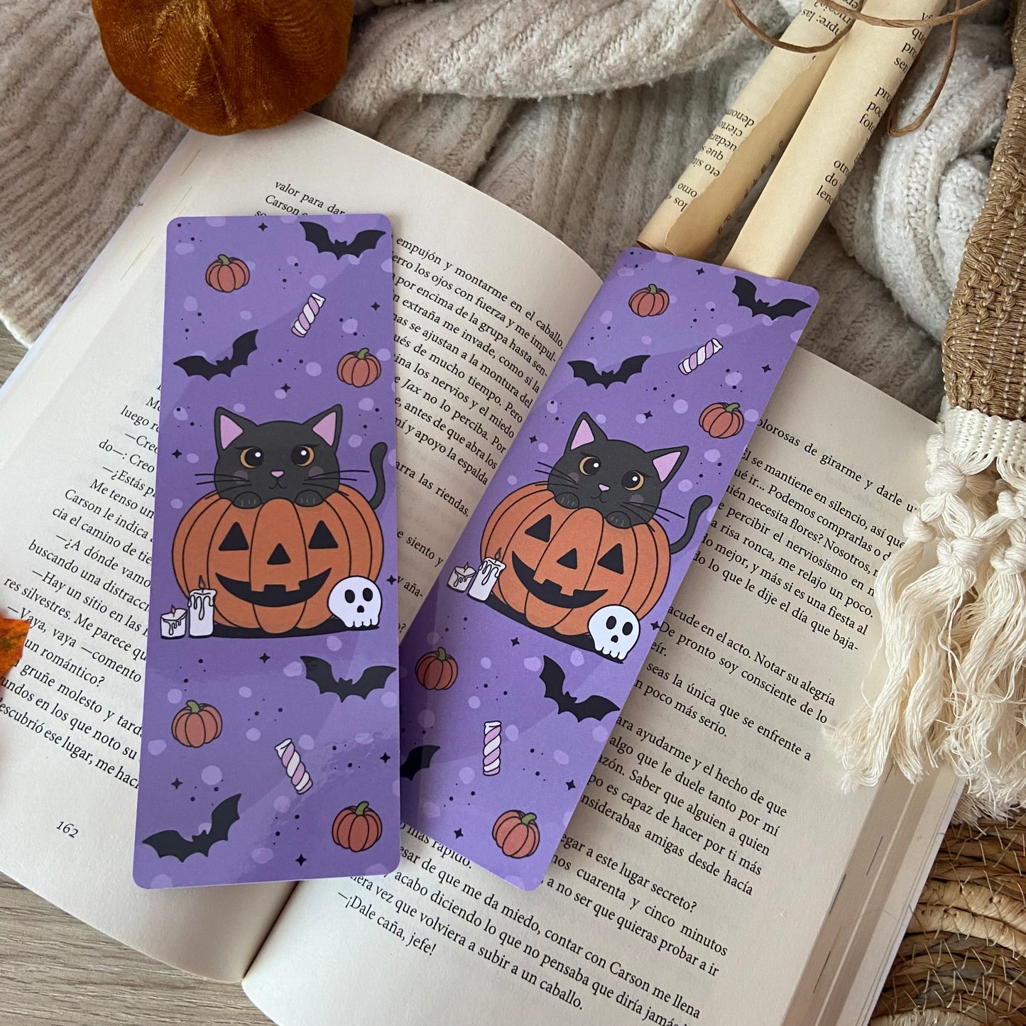 Marcapáginas Halloween