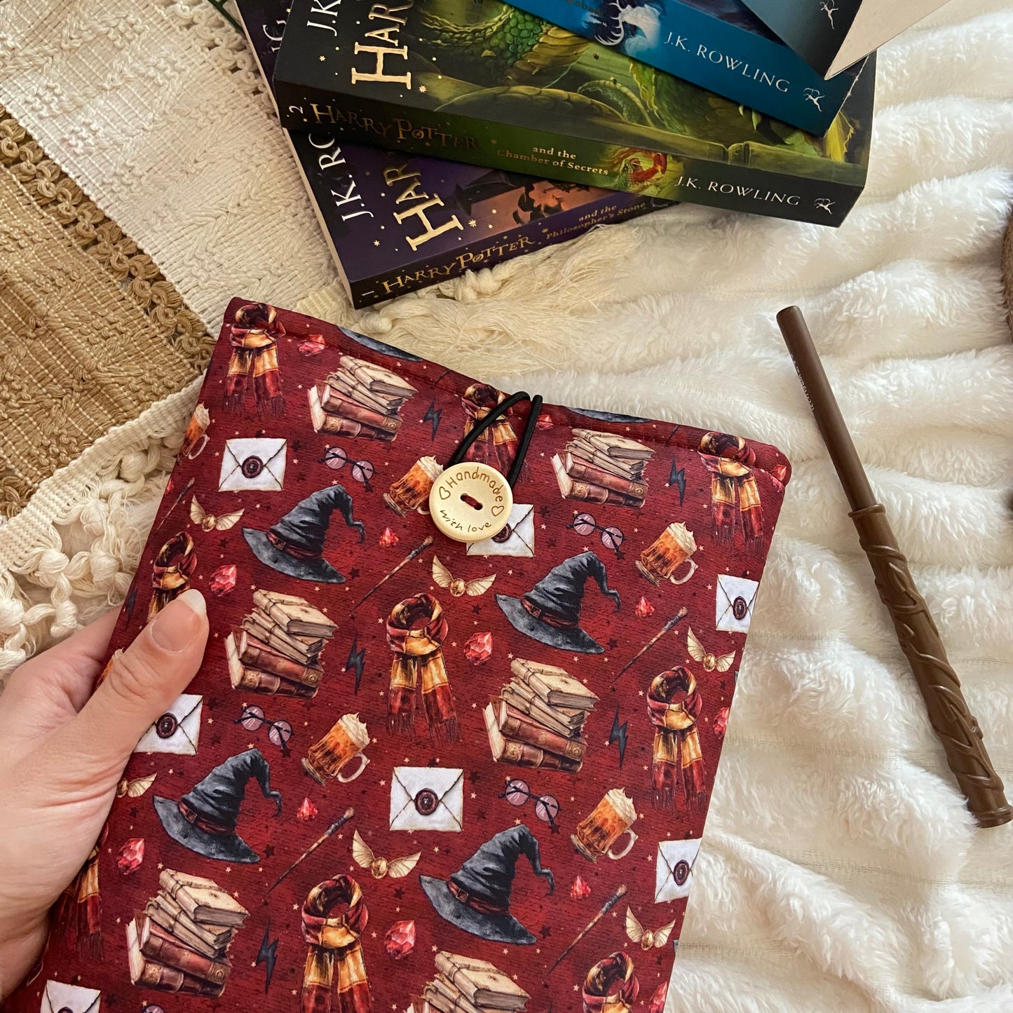 Funda literaria Gryffindor