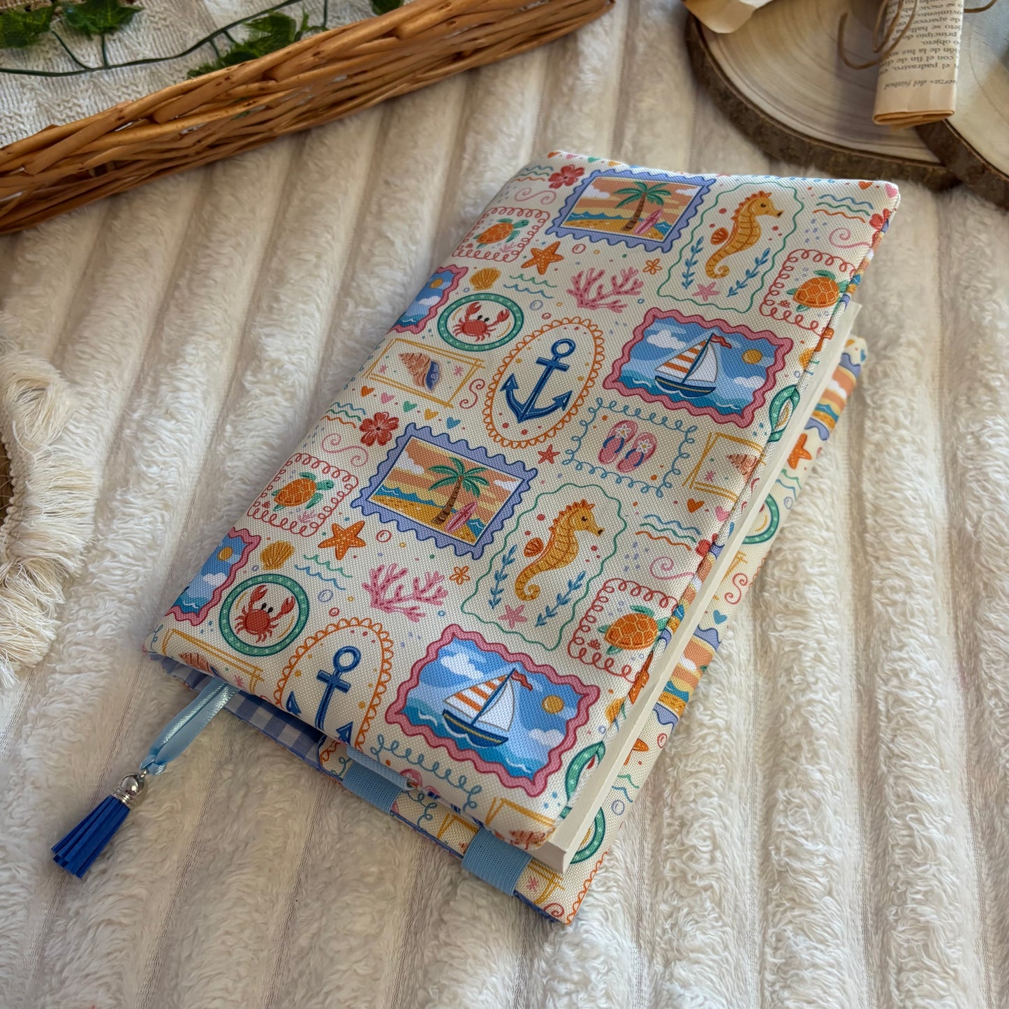 Funda ajustable coralina impermeable