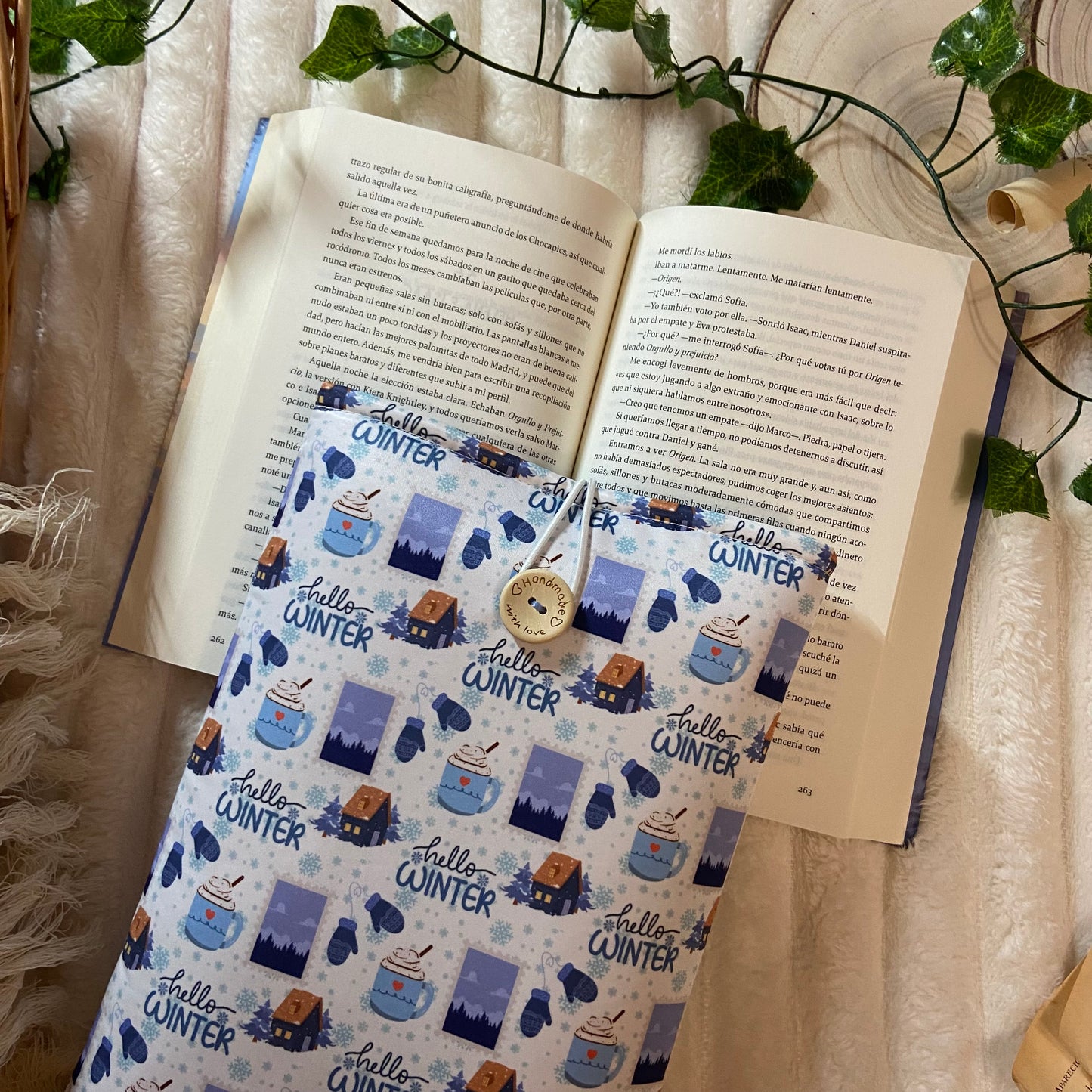 Funda literaria hello winter outlet