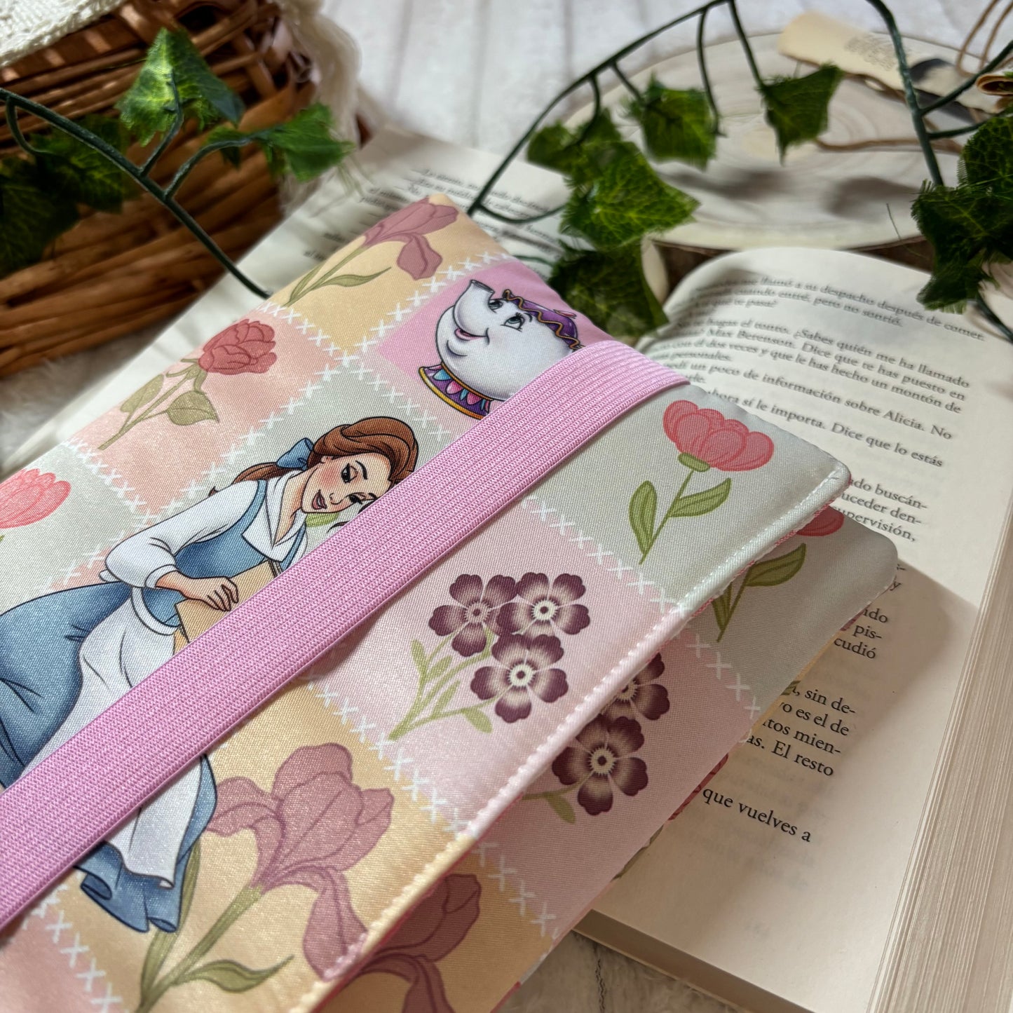 Funda de solapas para ebook Bella en primavera