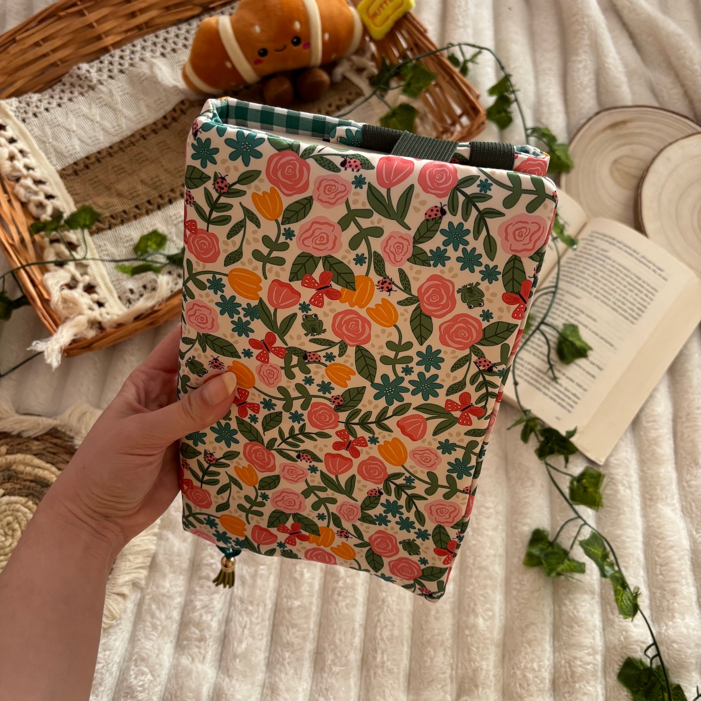 Funda ajustable brisa floral