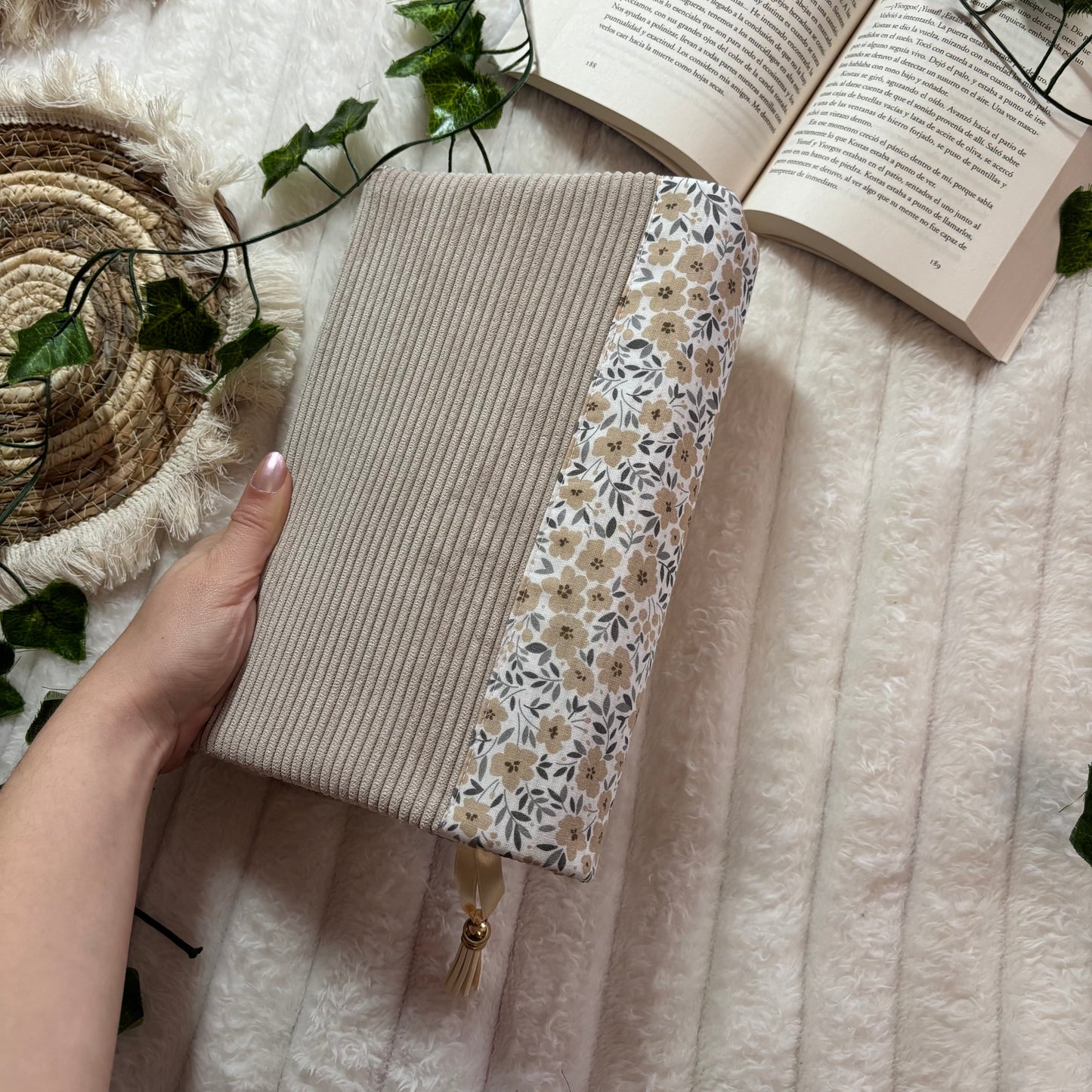 Funda ajustable de pana con defectos outlet (ver imágenes)