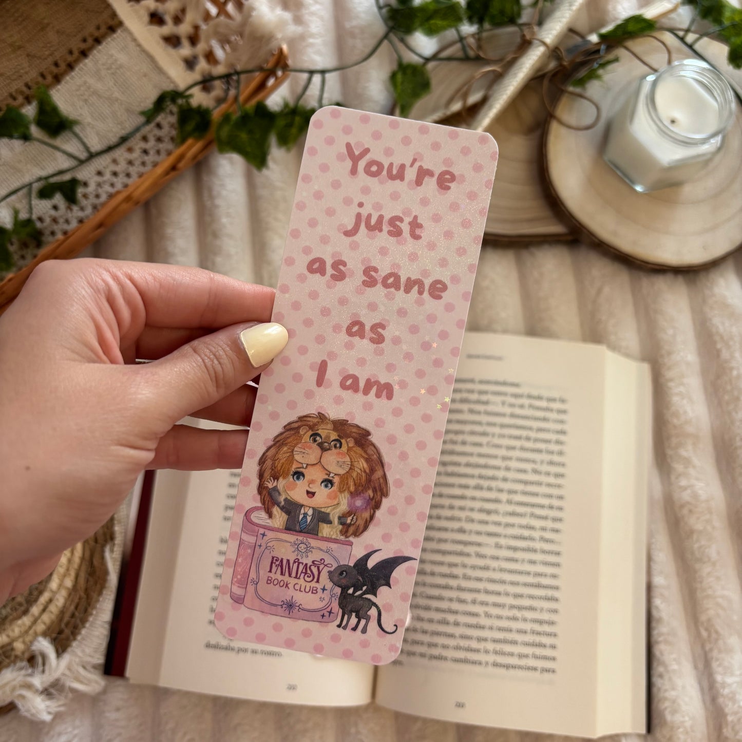 Marcapáginas Luna Lovegood holográfico