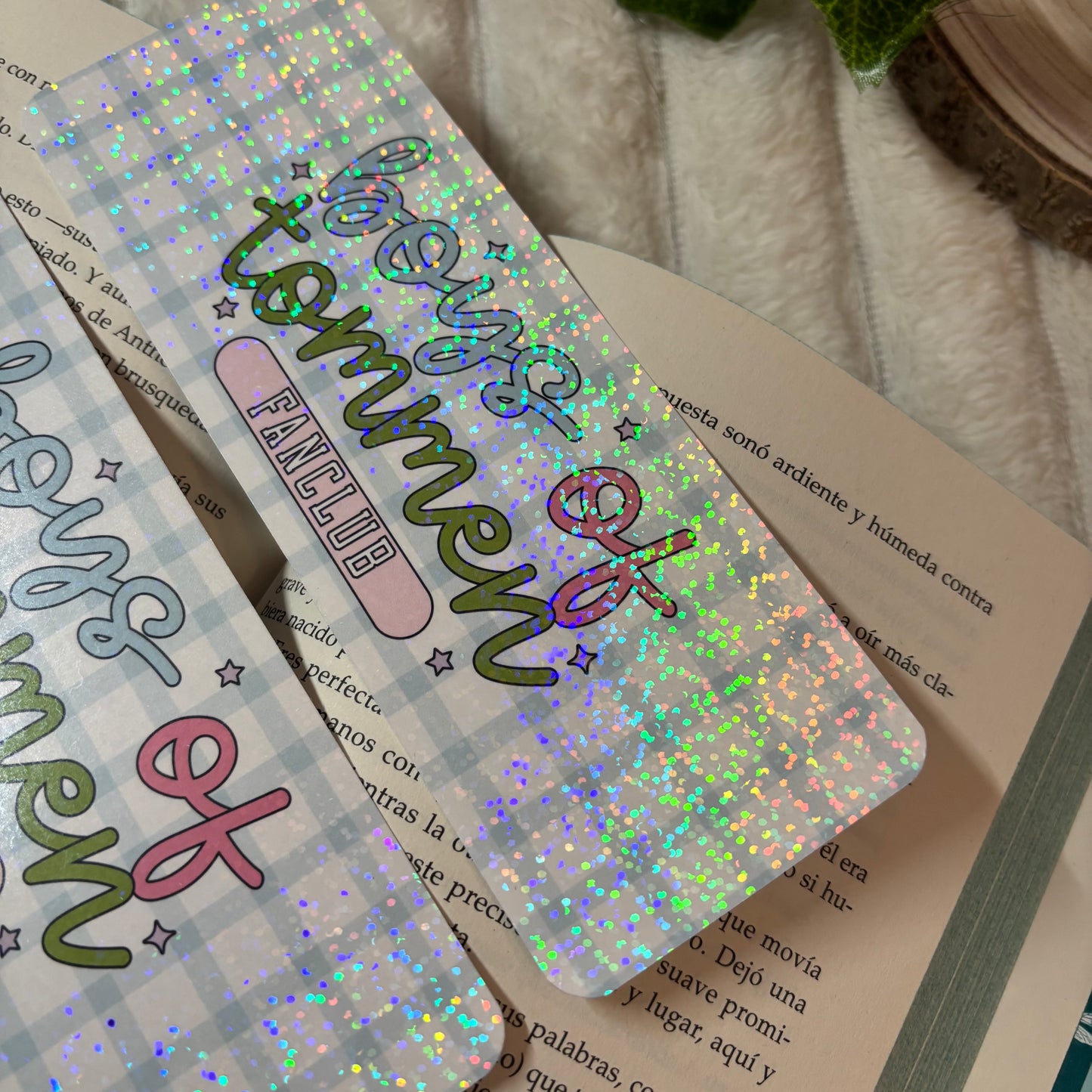 Marcapáginas Boys of Tommen bookclub holográfico