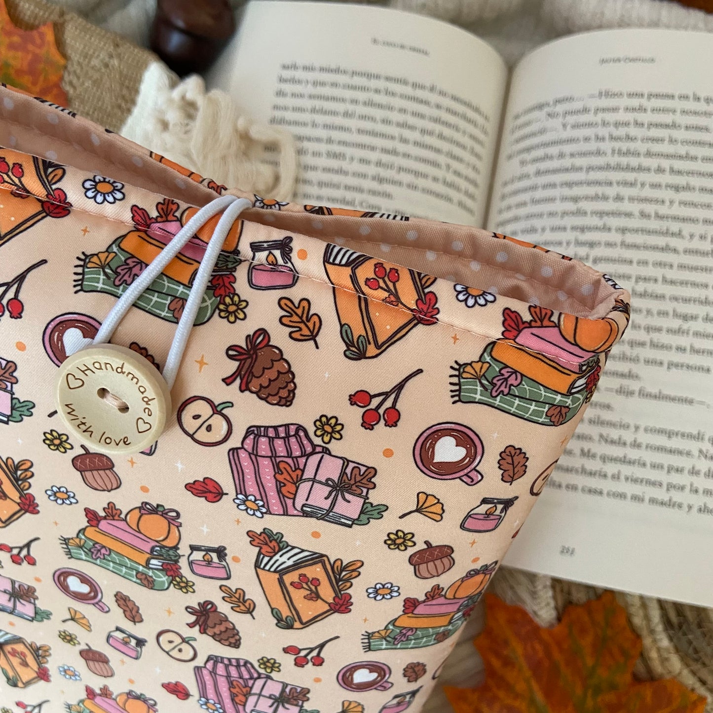 Funda literaria Canela