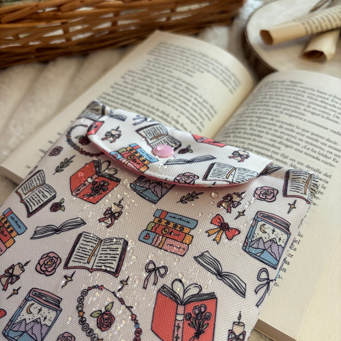 Funda kindle/kobo libra colour lectura en sueños impermeable