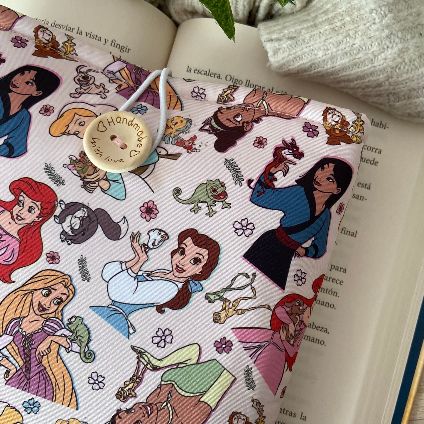 Funda literaria princesas Disney