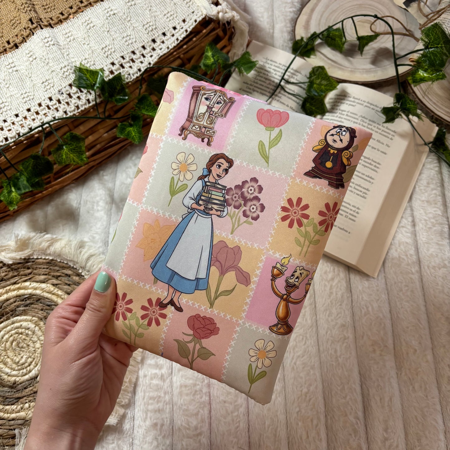Funda de solapas para ebook Bella en primavera