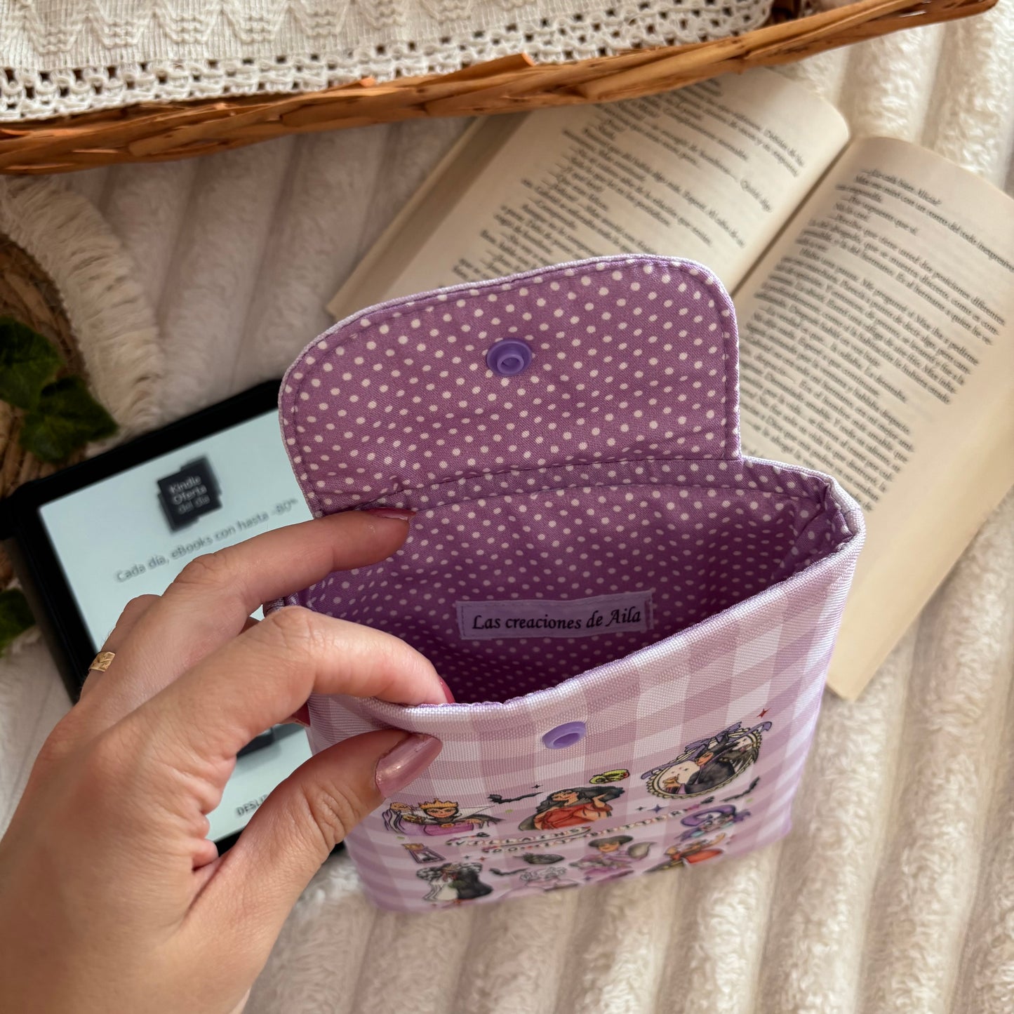 Funda kindle/kobo villanas impermeable