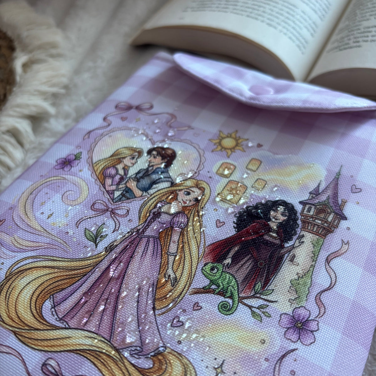 Funda kindle/kobo érase una vez Rapunzel impermeable