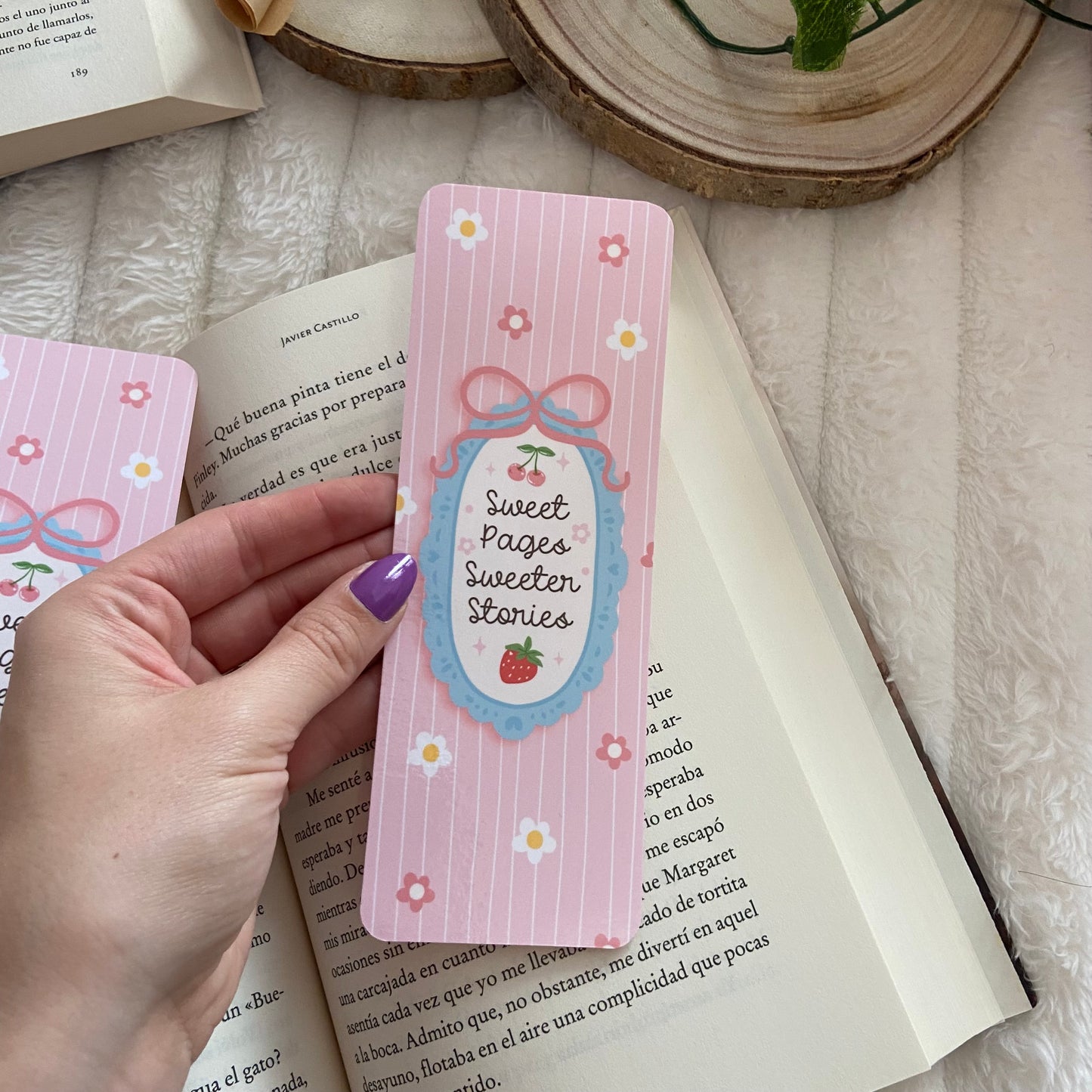 Marcapáginas Sweet pages sweeter stories