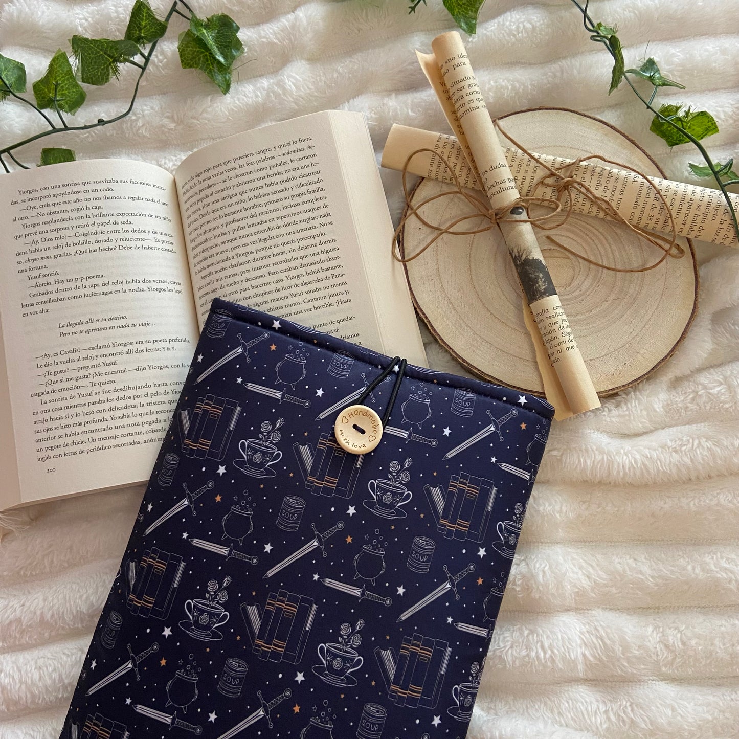 Funda literaria fantasy