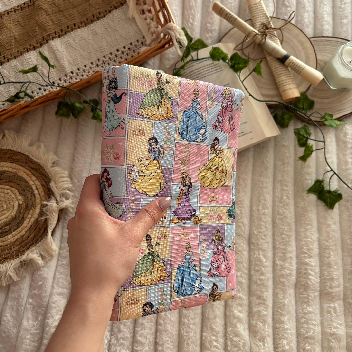 Funda ajustable princesas Disney