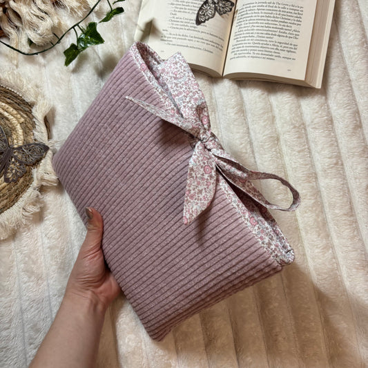 Funda literaria California de pana