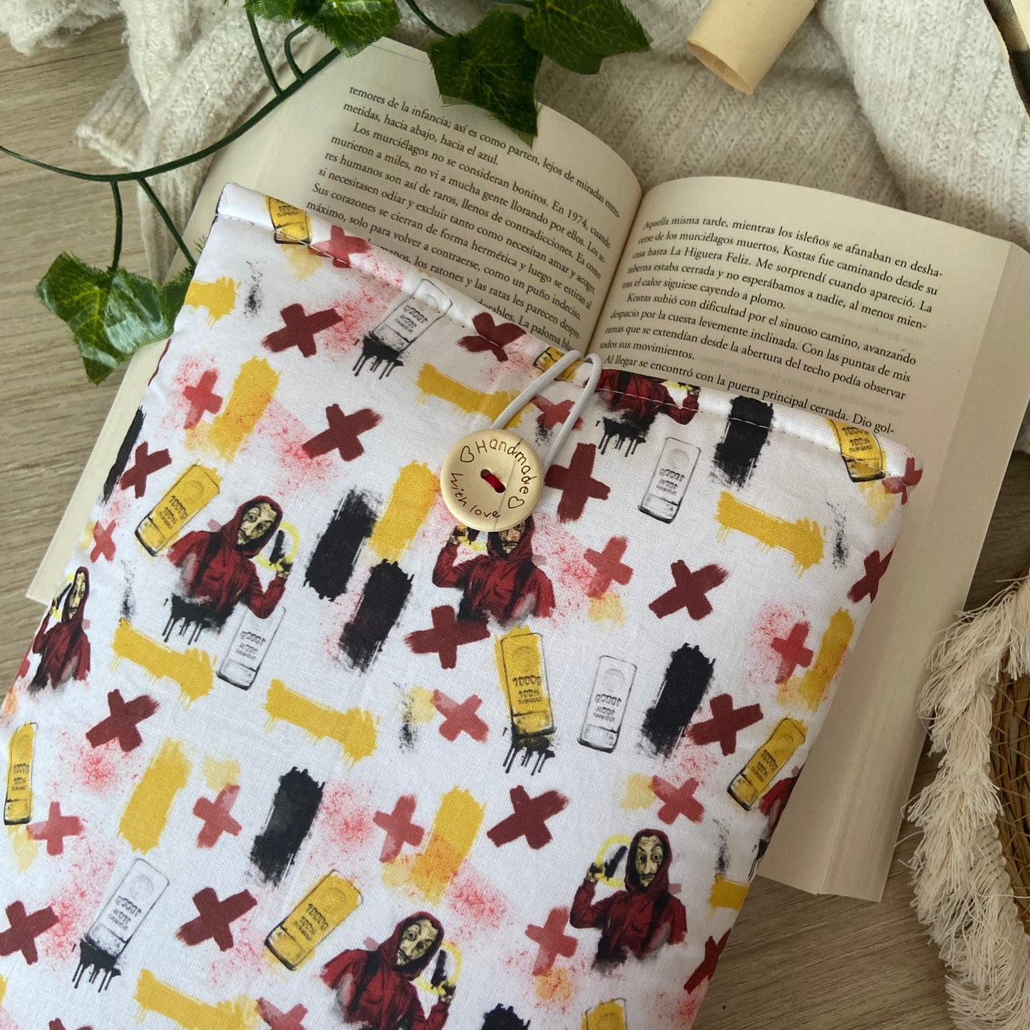 Funda literaria La casa de papel outlet