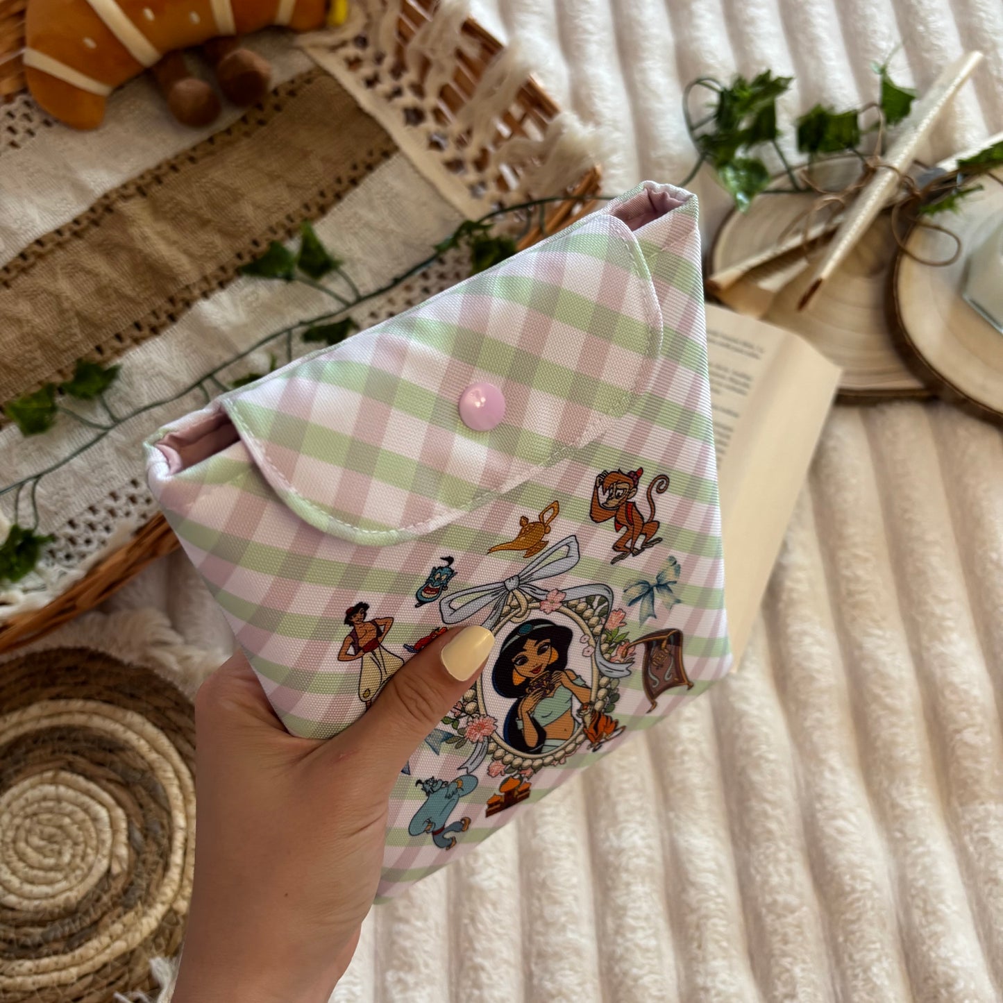Funda kindle/kobo princesa Jasmín impermeable