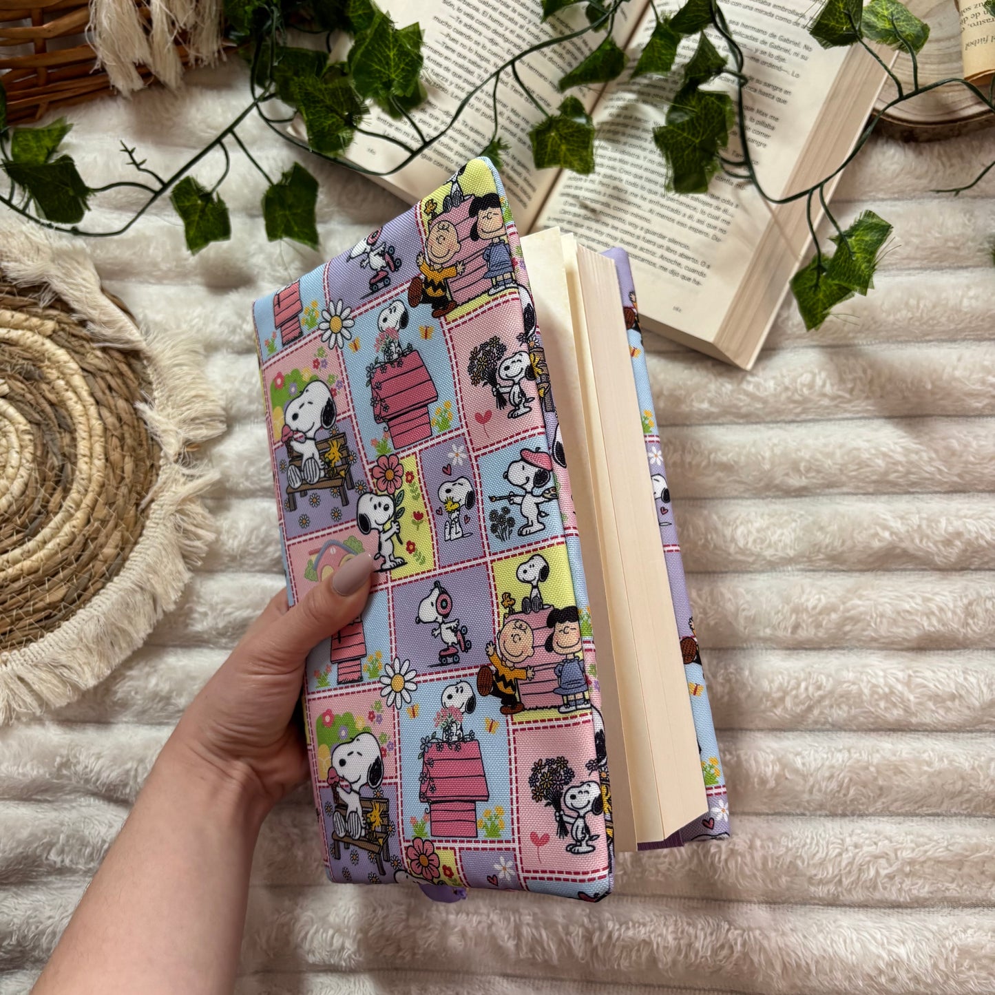 Funda ajustable Snoopy en la vida