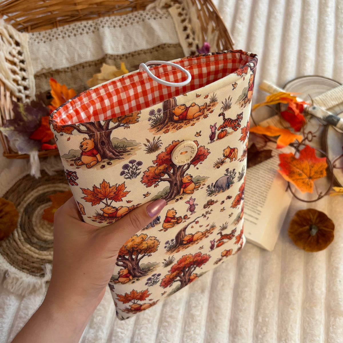 Funda literaria Winnie otoñal impermeable