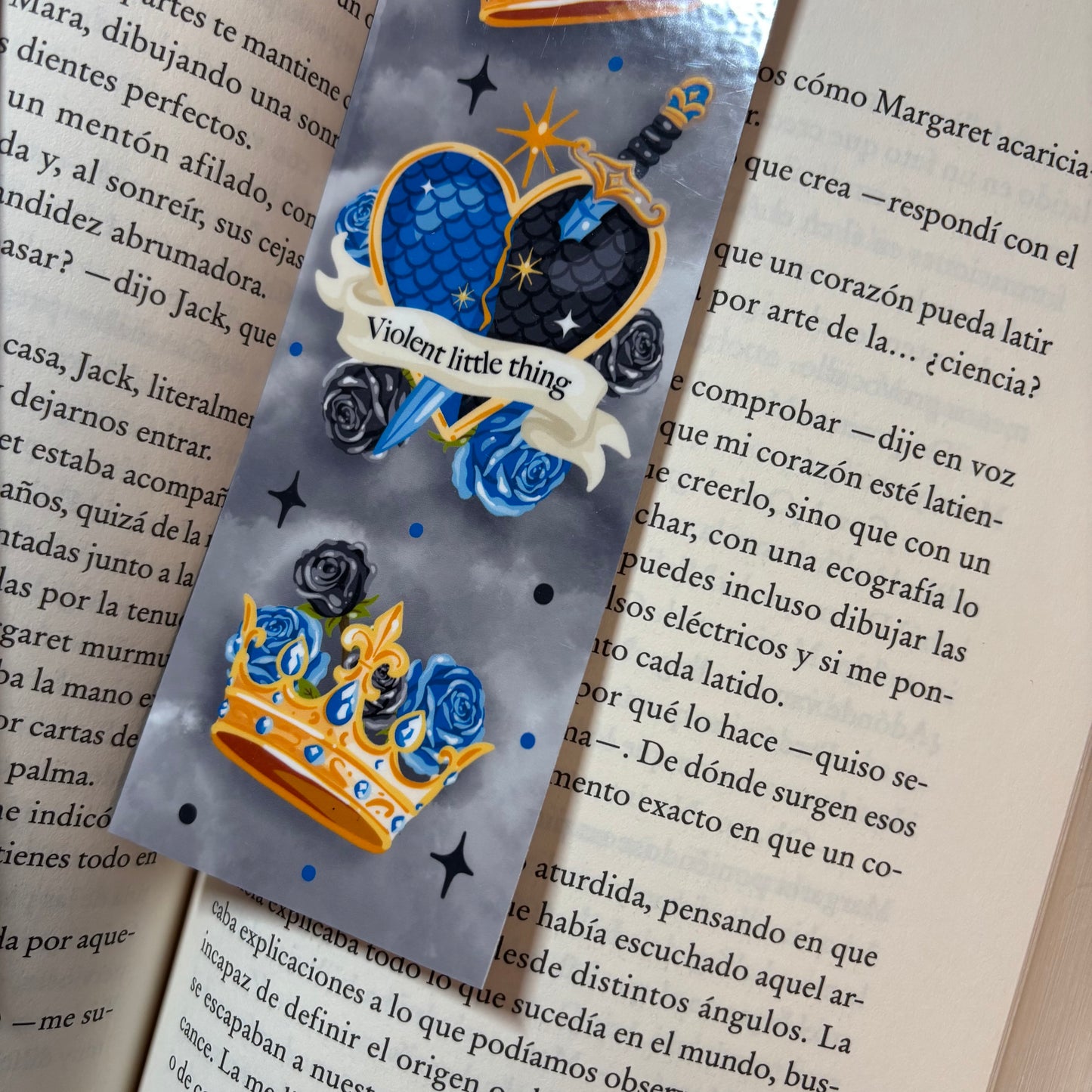 Marcapáginas Violent little thing