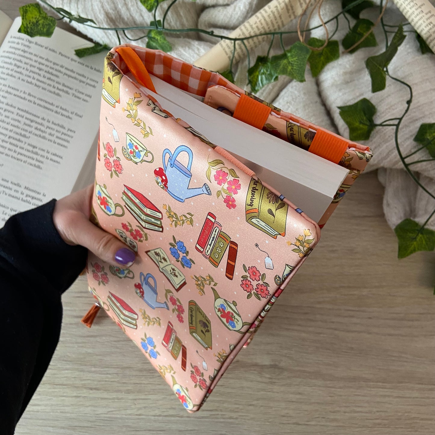 Funda ajustable booklover