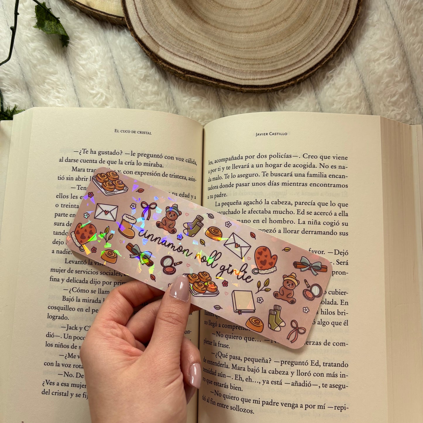 Pack 3 marcapáginas girlie holograficos