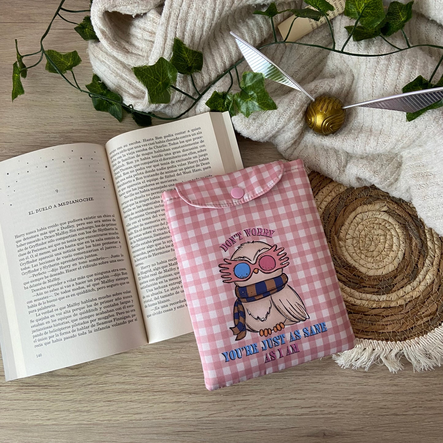Funda kindle/kobo libra colour Don’t worry you’re just as sane as I am