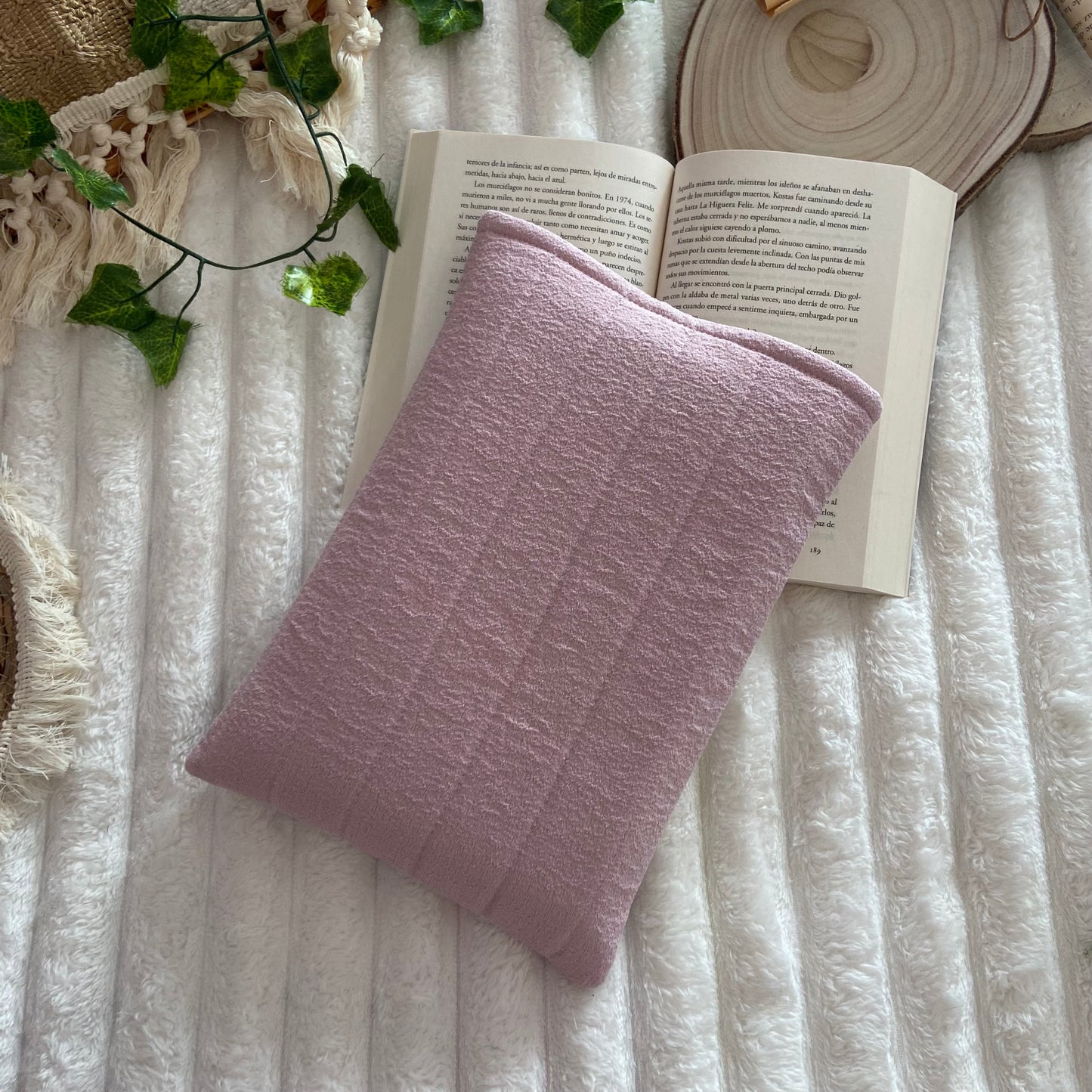 Funda literaria Rosalia con bolsillo