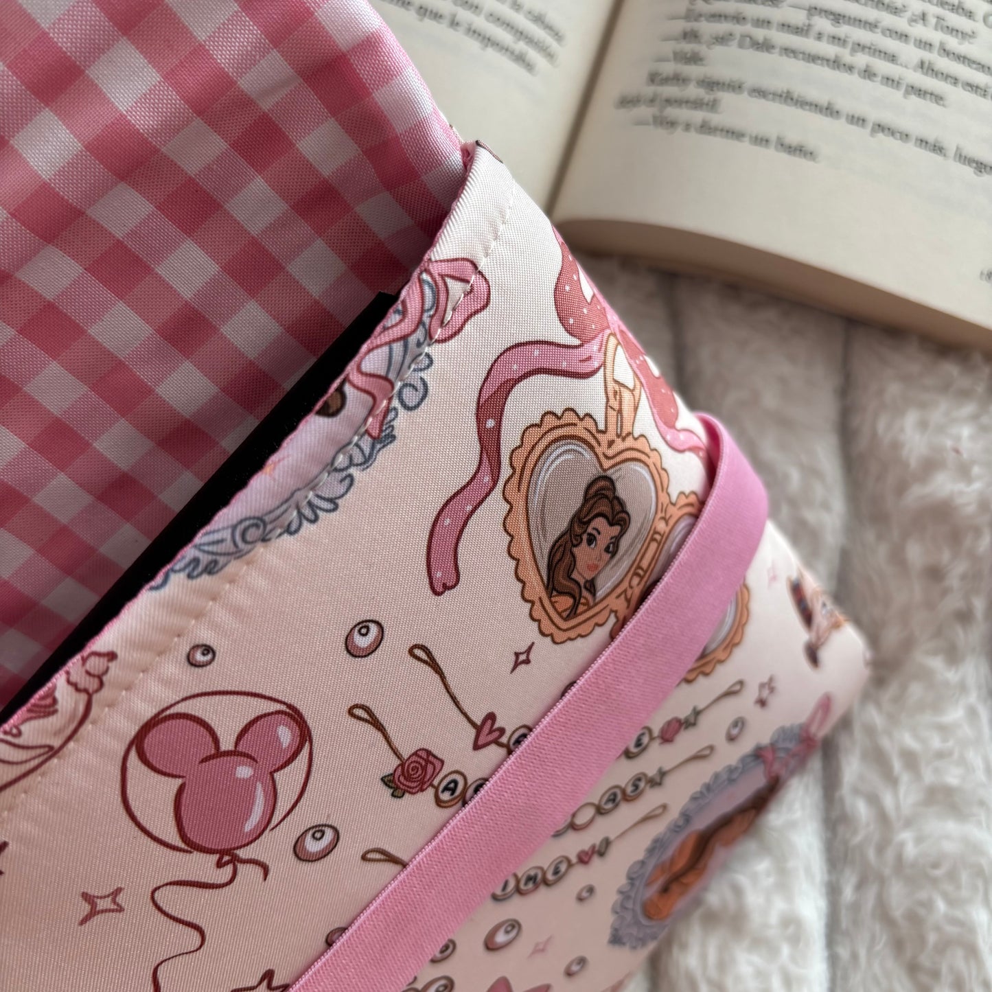 Funda de solapas para ebook Tale as old as time Bella y Bestia