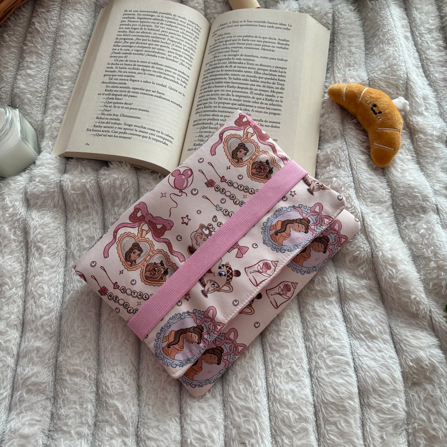 Funda de solapas para ebook Tale as old as time Bella y Bestia