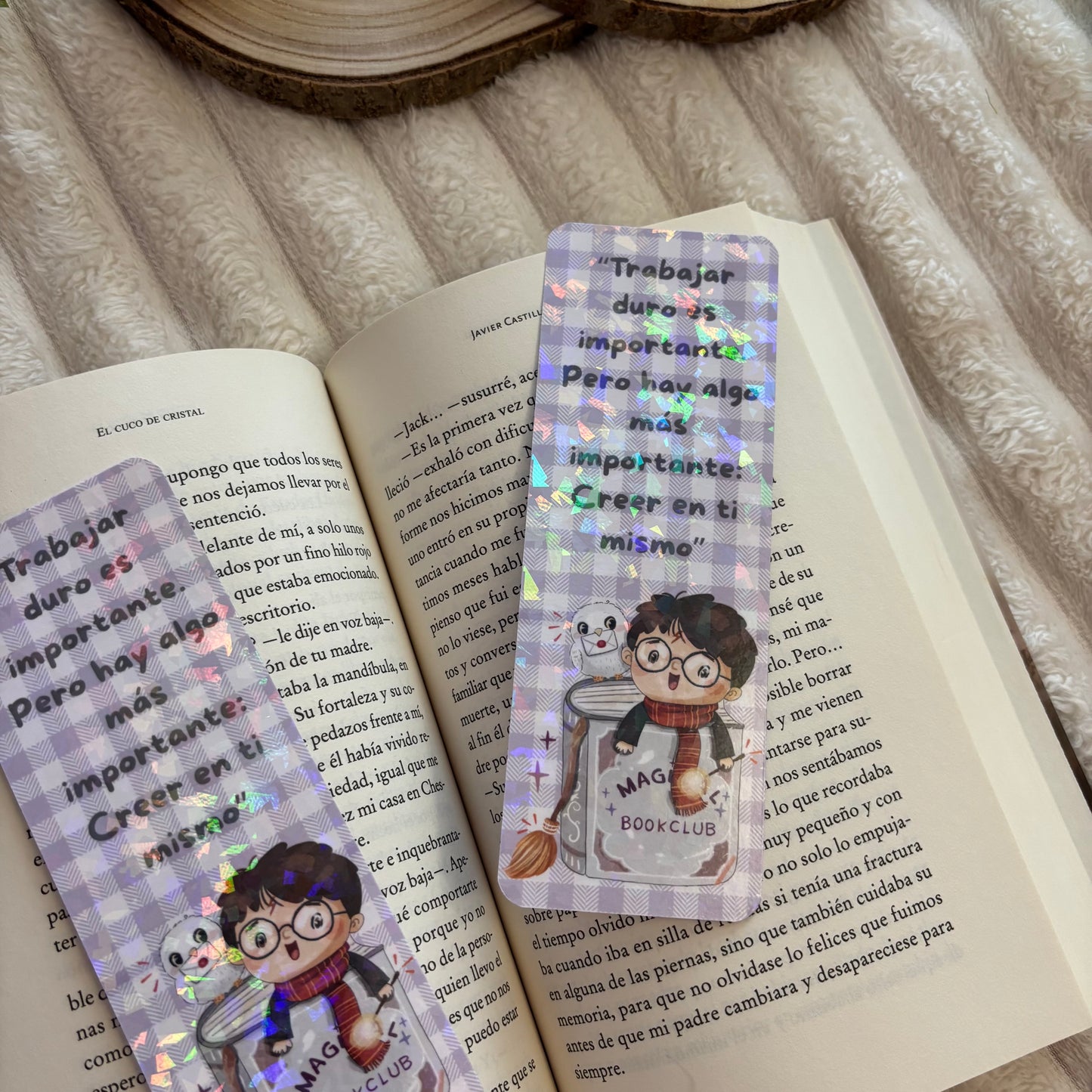 Marcapáginas Harry Potter holográfico
