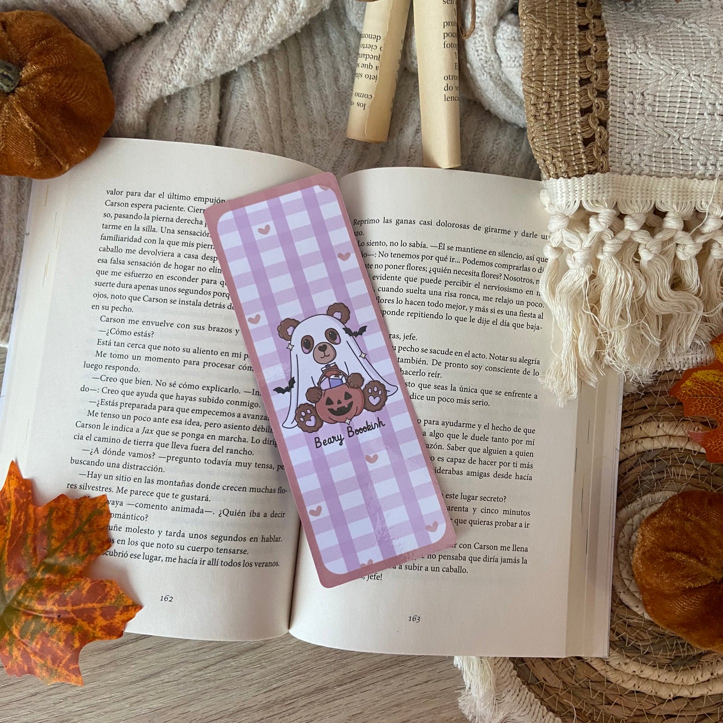 Marcapáginas Beary bookish