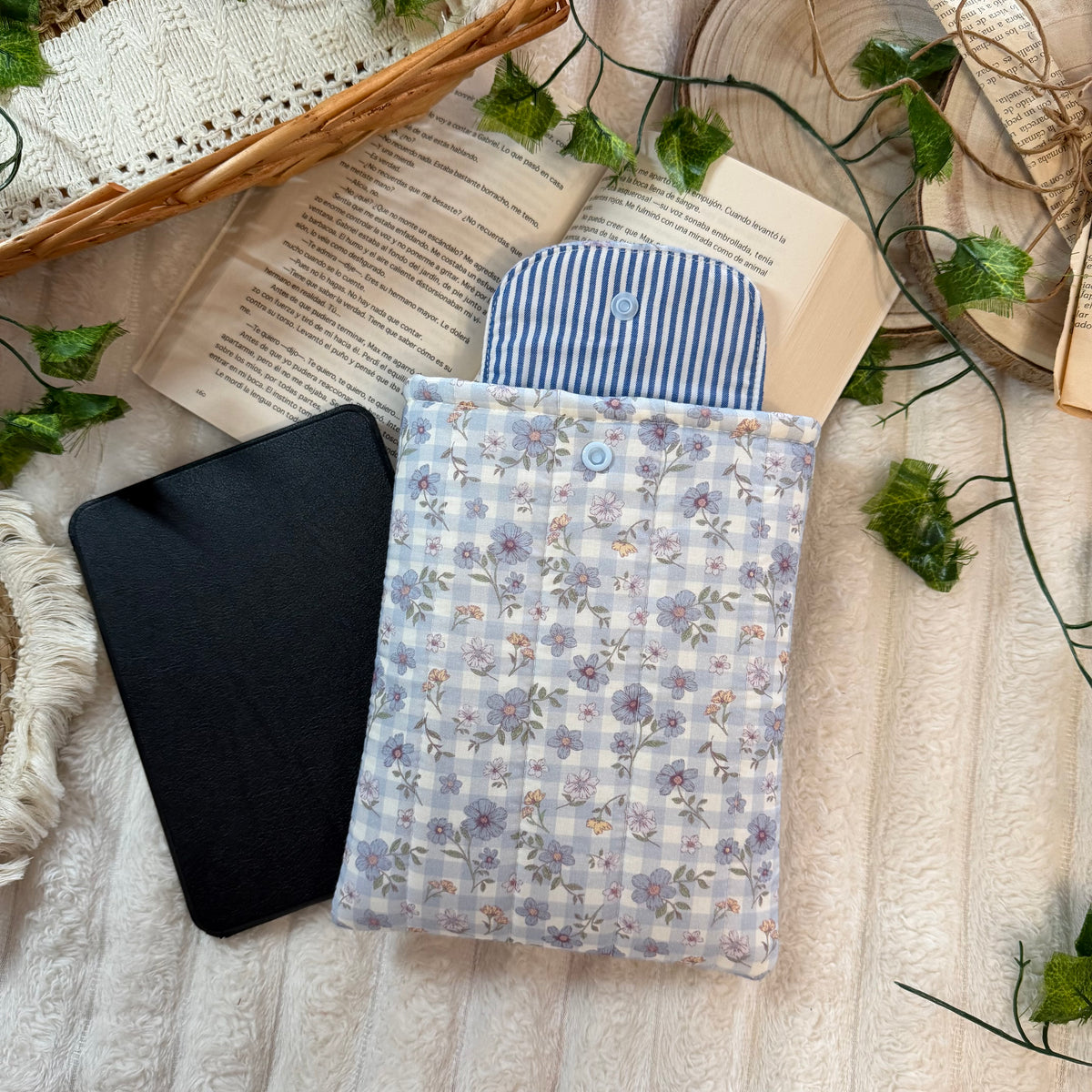 Funda kindle/kobo libra colour lázuli